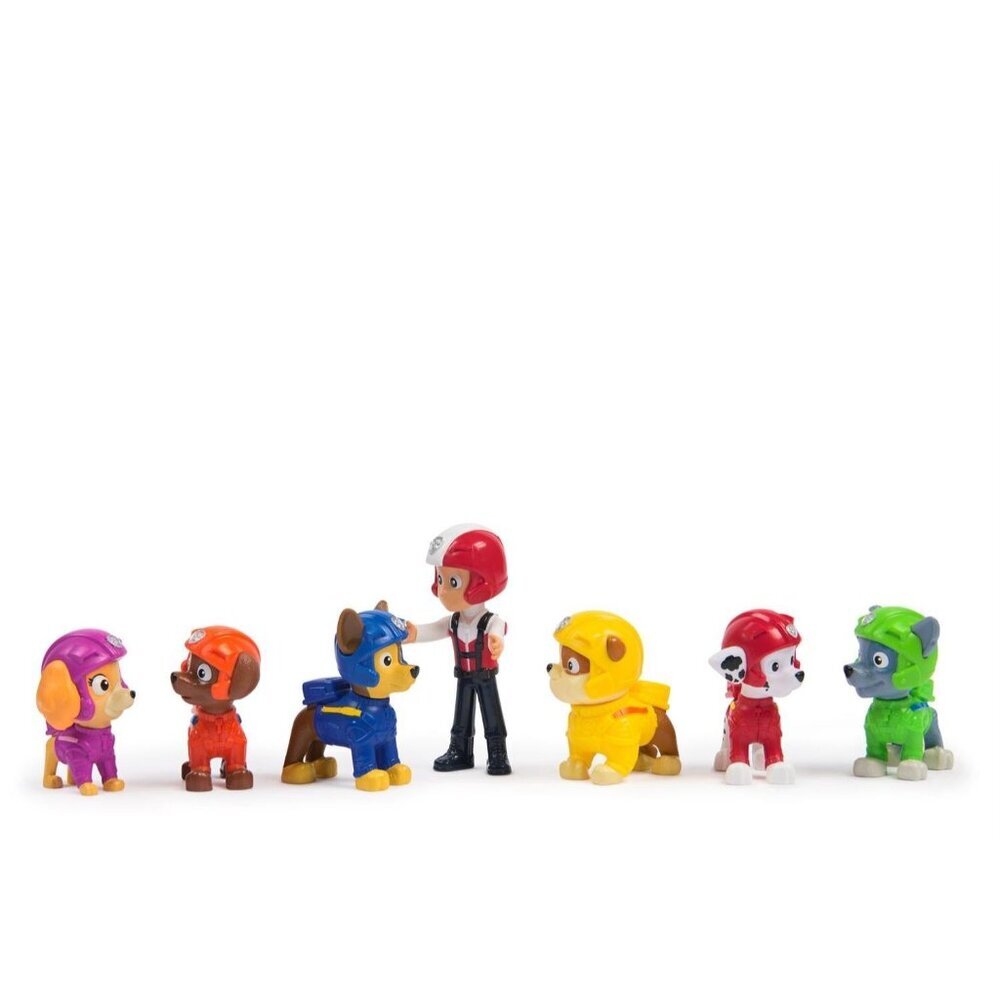 PAW Patrol Air Rescue Team Pack 7 Figures Chase Ryder Marshall Rocky Rubble Zuma - Picture 3 of 4